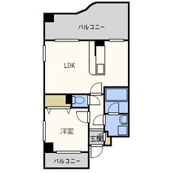 ロジュマン浪速の物件間取画像